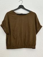 Leinen Shirt in grün/braun von EDC, Gr. XL Düsseldorf - Bilk Vorschau