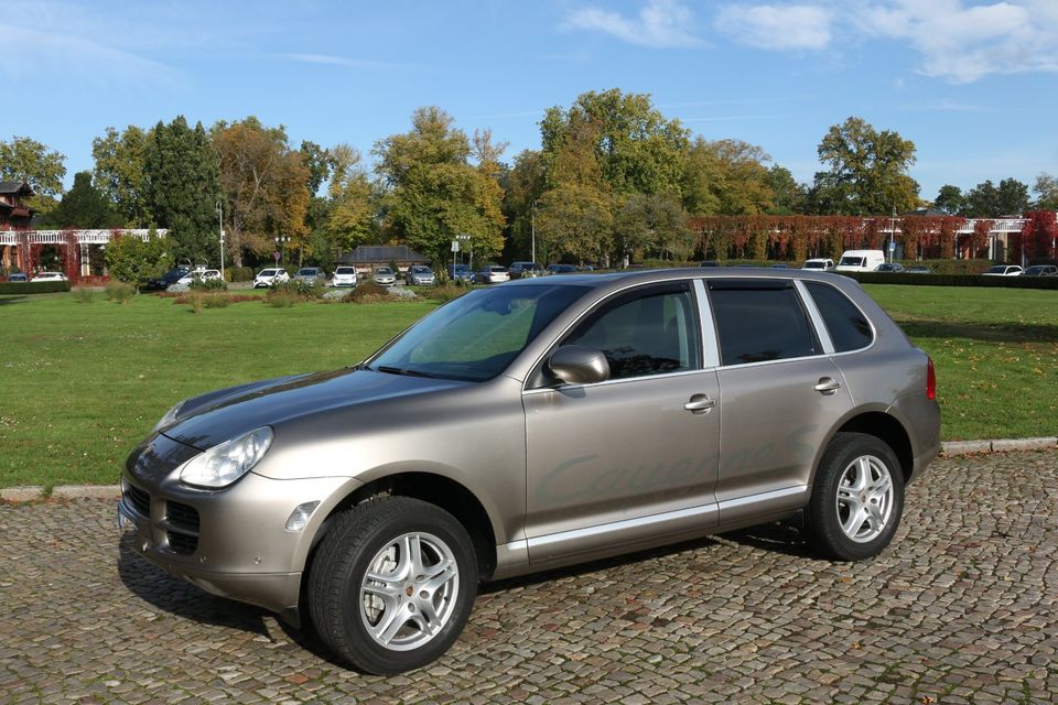 Porsche Cayenne 9PA 4.5l 340PS Jaramabeige neue HU & Überführung in Magdeburg