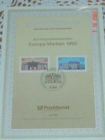 Briefmarken - Ersttagsblätter  - von 1 - 19 /1990, Phylatilisten Niedersachsen - Harpstedt Vorschau