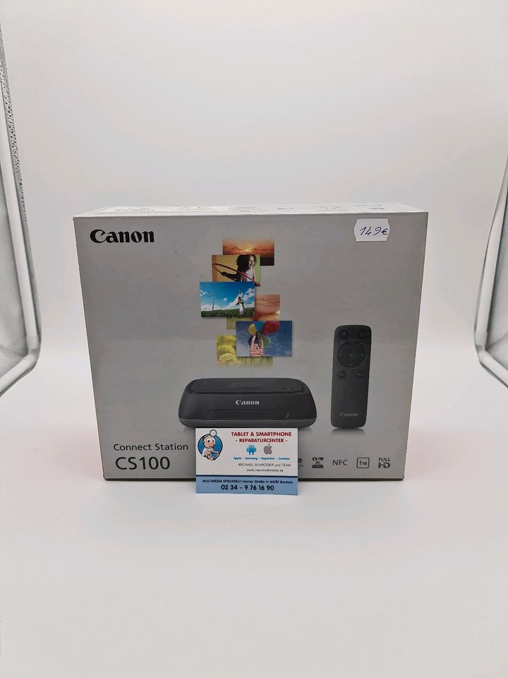 Canon Connect CS100 Mobile Festplatte mit Kartenleser schwarz in Bochum