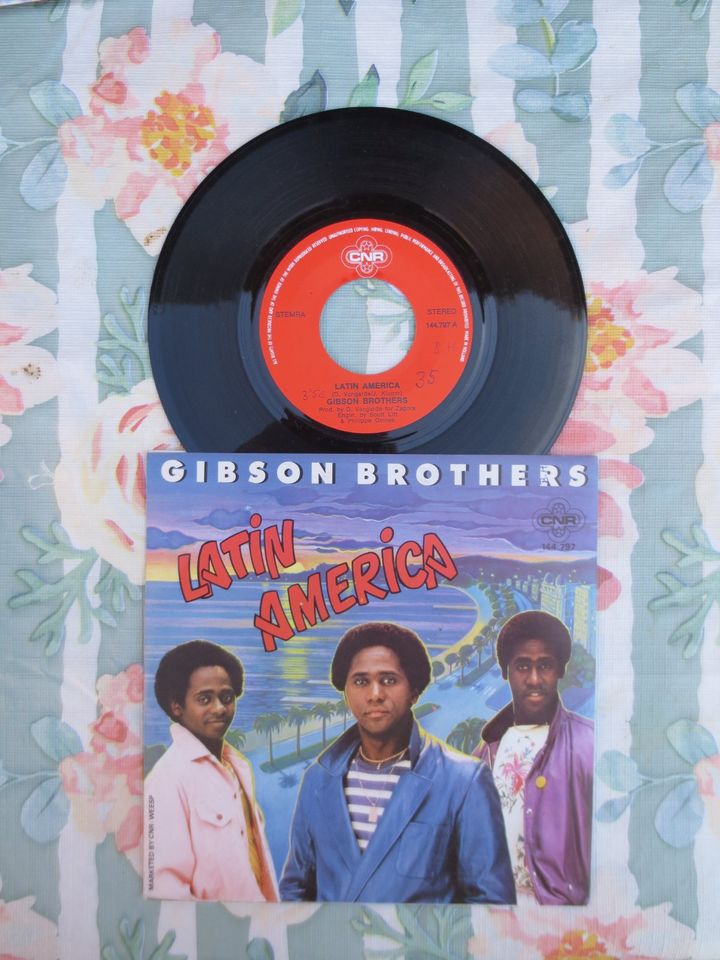 Vinyl-Single:  Gibson Brothers – Latin America in Troisdorf