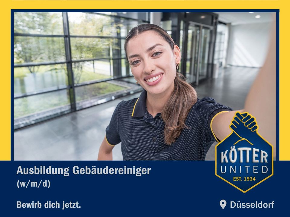 Ausbildung Gebäudereiniger (m/w/d) in Düsseldorf 2024 in Düsseldorf