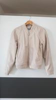 NEU Blouson Jacke beige weiß Gr. 36 S Leder-Style Bayern - Eching (Kr Freising) Vorschau