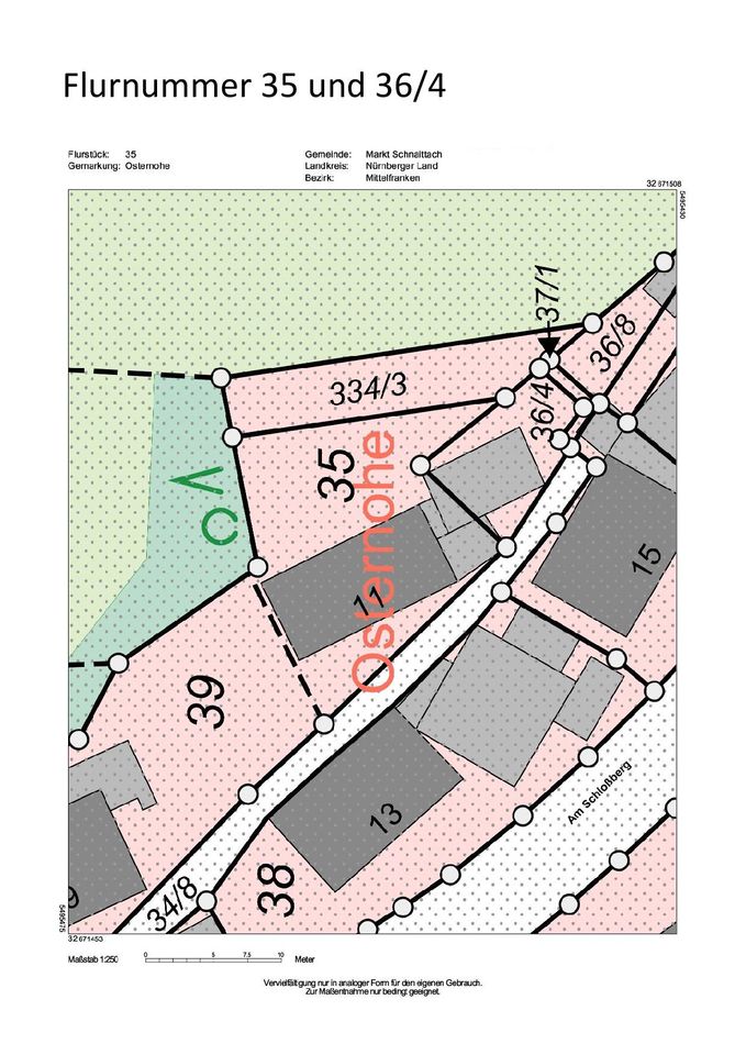 Haus mit Garten für 149.000 € in der Nähe von Nürnberg in Nürnberg (Mittelfr)