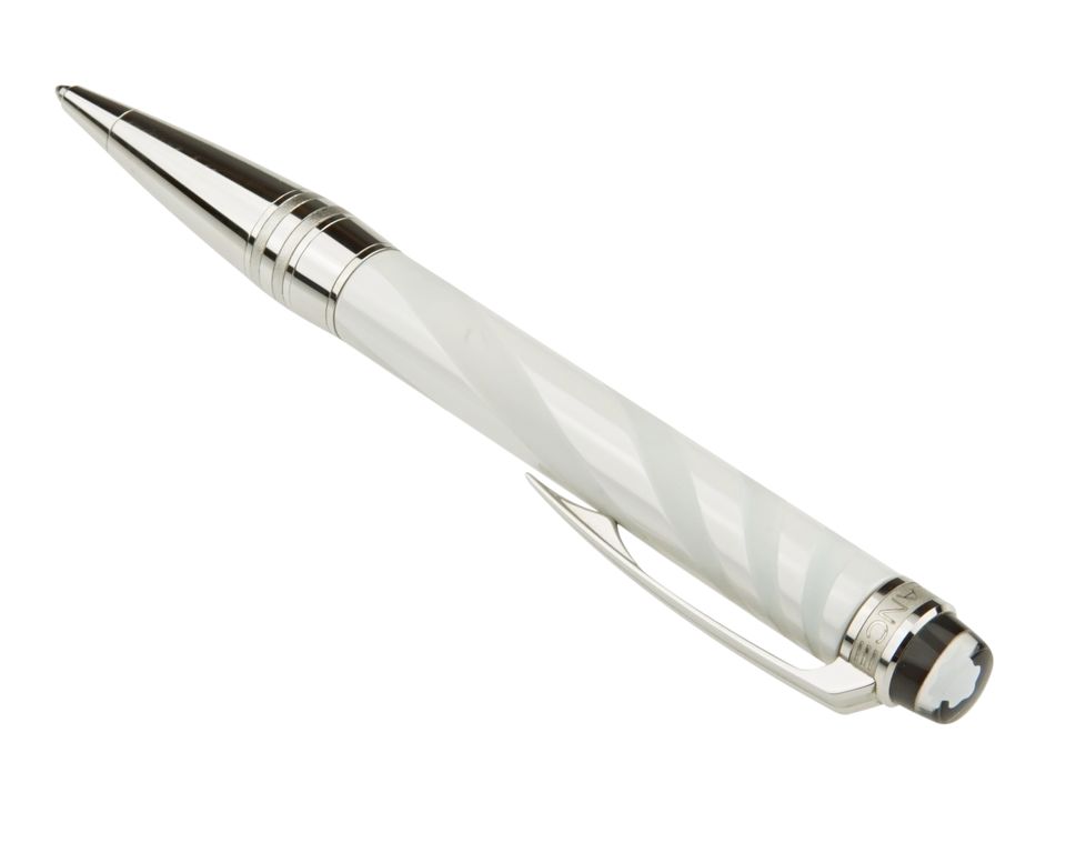 Montblanc Starwalker Ceramics Doué White Kugelschreiber Platinum in Pfarrkirchen