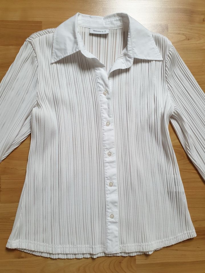 TOP! Bluse langarm Shirt Gr. 34/36 XS in Diera-Zehren