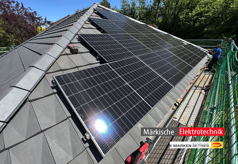 Solar Anlage Photovoltaik 10kWp+9,6kW Speicher☀️ZEITNAHE MONTAGE in Iserlohn