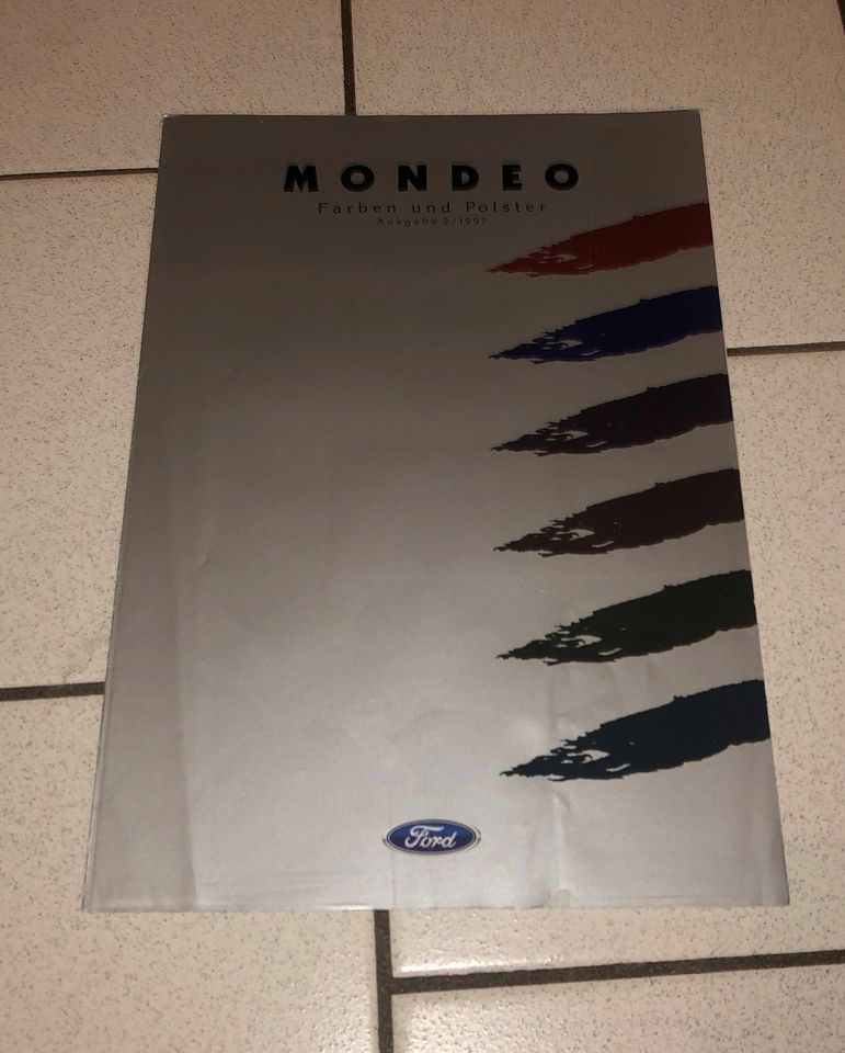 Ford Mondeo MKI 1 Farben und Polster Ausgabe 2/1997 Prospekt in Algermissen