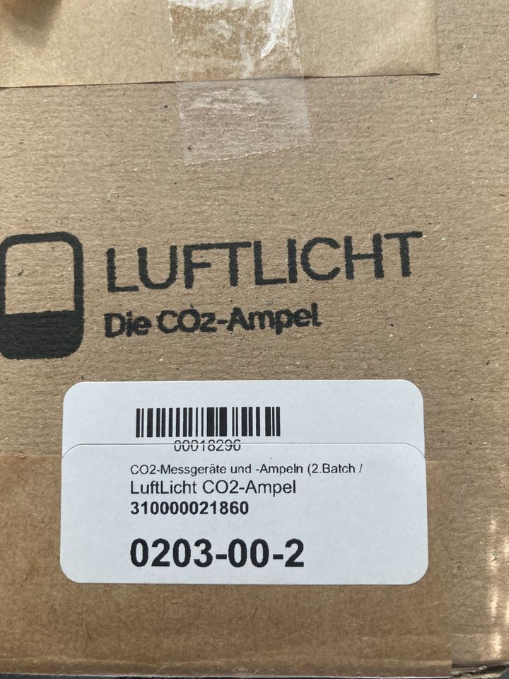 CO2 Messgerät/Ampel von LuftLicht in Berlin