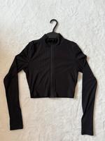 Langärmliches crop top mit Reißverschluss Bayern - Deggendorf Vorschau
