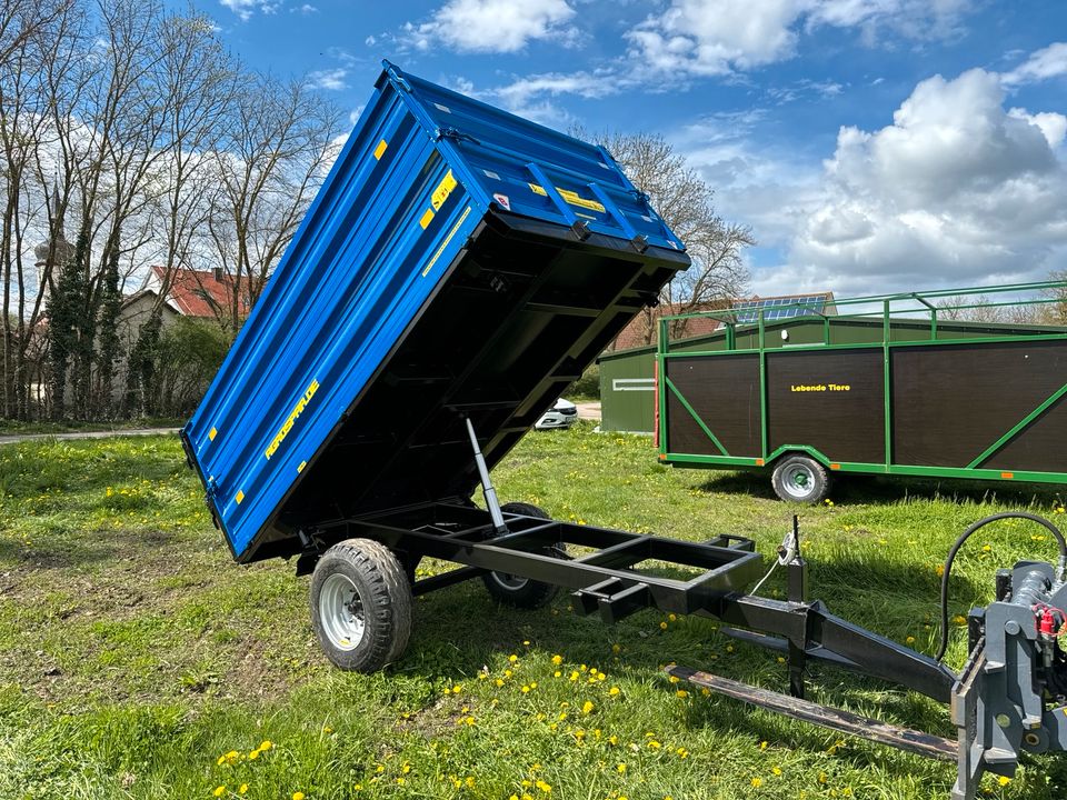 Kipper Einachser Traktor Anhänger in Markt Nordheim