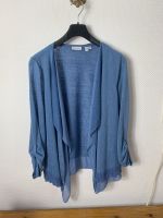 Gina Laura Strickjacke blau Gr. 44/46 super Zustand Bordüre Nordrhein-Westfalen - Odenthal Vorschau