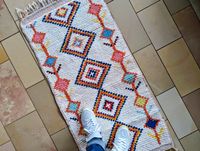 Marokkanischer Boucherouite Teppich handgeknüpft Baden-Württemberg - Albstadt Vorschau