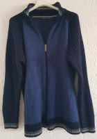 Strickjacke Gr. XL 56/58 Blau  Vintage Rheinland-Pfalz - Niederroßbach Vorschau