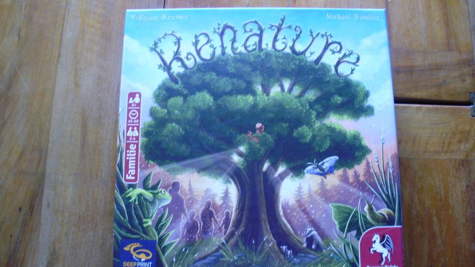 Renature - Brettspiel (Pegasus) + Promo-Sticker in Freiburg im Breisgau