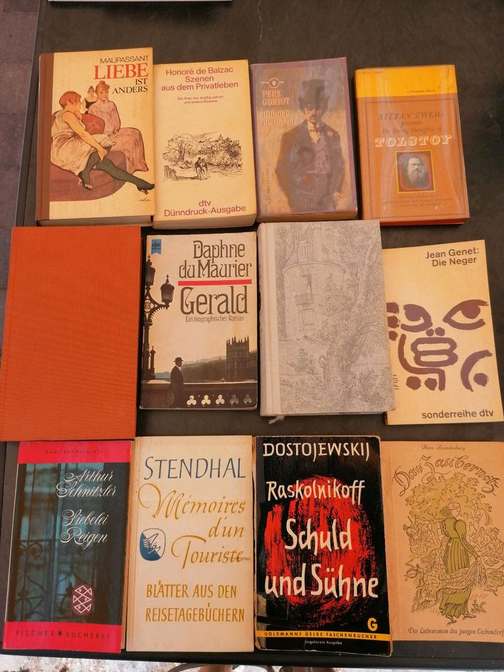 Buch Dostojewskij Schnitzler Eichendorff Maurier Stendhal Balzac in Frankfurt am Main