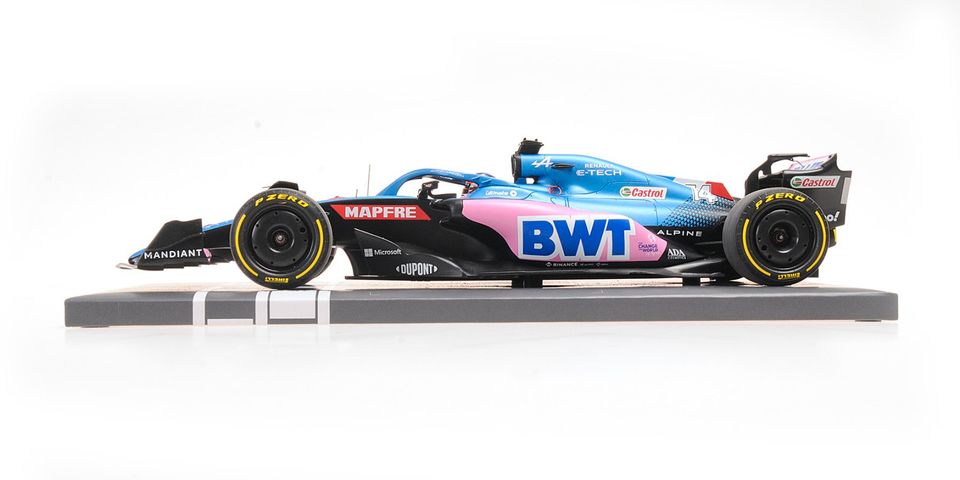 BWT ALPINE F1 TEAM A522 FERNANDO ALONSO AUSTRALIAN GP 2022 1:18 in Laxten