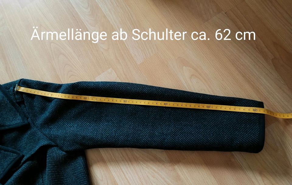 (Winter-)Mantel s.Oliver, schwarz-grau, Gr. ca. 42/44, Gr. L/XL in Boppard