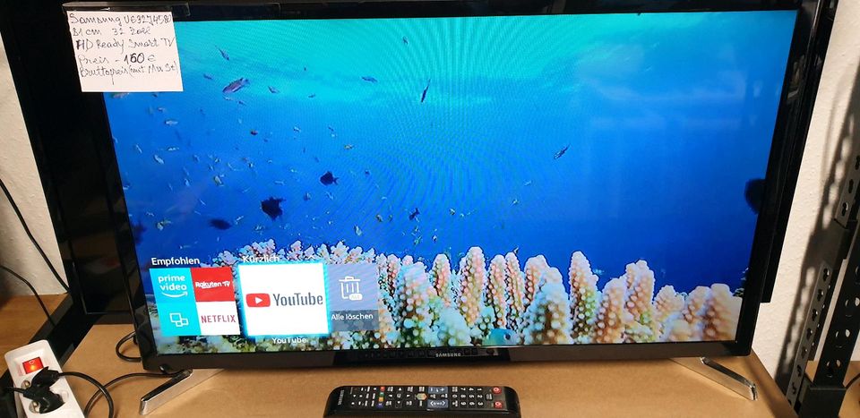 Samsung UE32J4580 81 cm 32 Zoll HD Ready Smart TV in Bad Fallingbostel