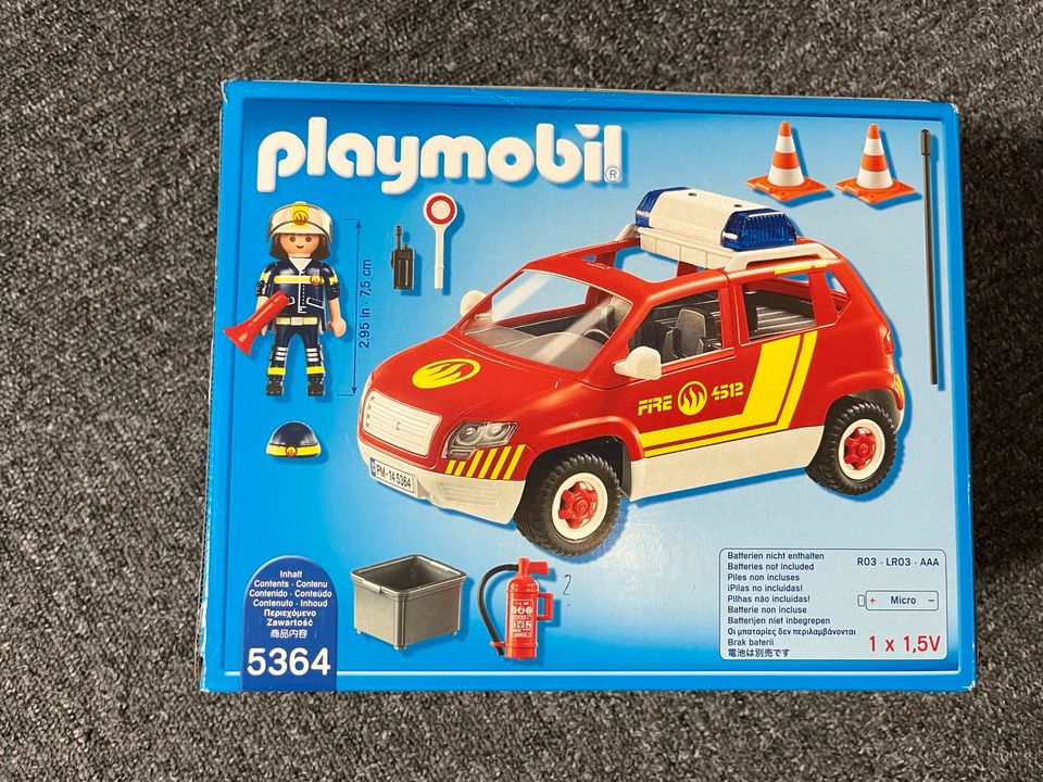 Playmobil 5364 Feuerwehrauto in Detern