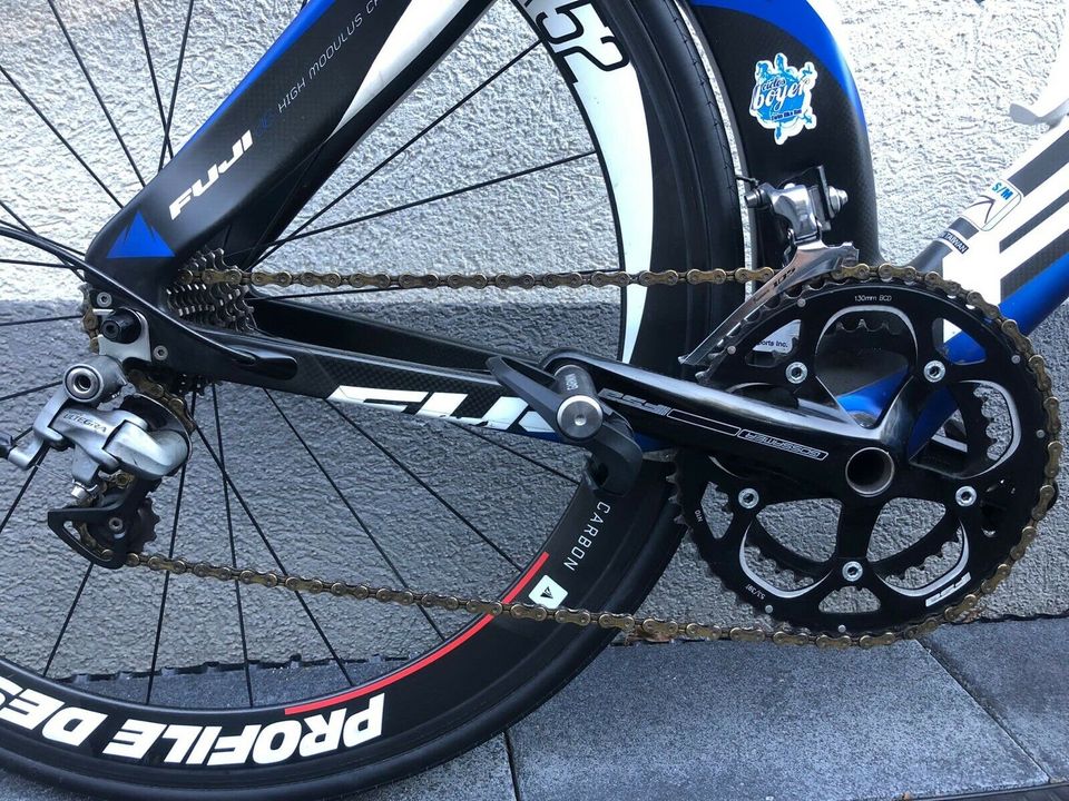 Fuji D6 3.0 Triathlon sixe 56 - Garmin Dual powermeter + Carbon in Freising