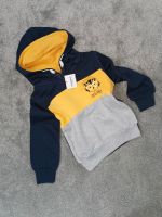 Neu Jungen Pullover 92 grau blau gelb Hoodie Sweater kiki koko Berlin - Rudow Vorschau