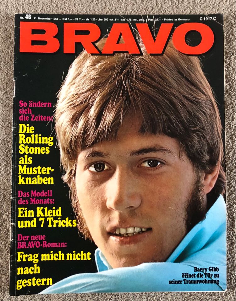Bravo vom 11. November 1968 in Stuttgart