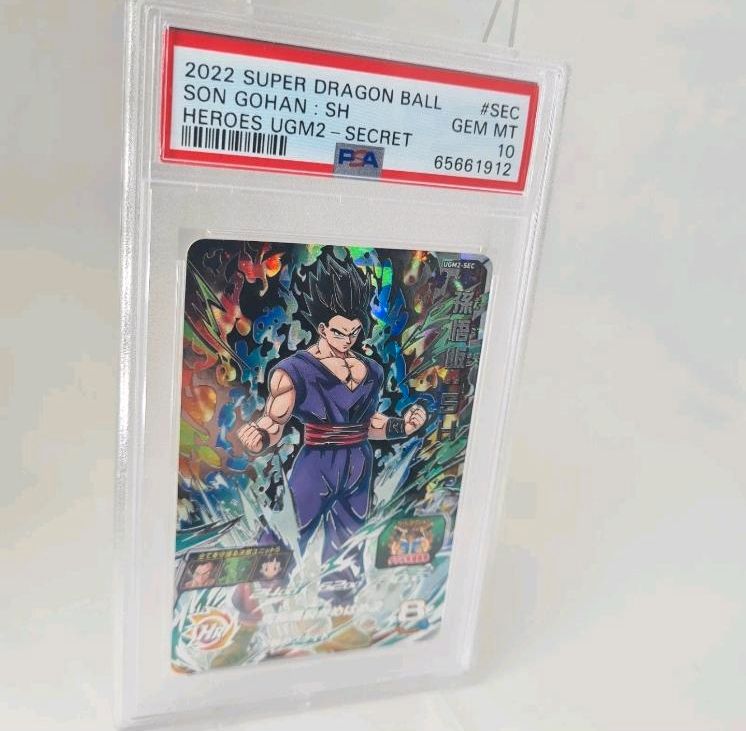 PSA 10 Super Dragonball Heroes Son Gohan Ultra God UGM 2 GEM MT # in Everswinkel