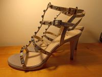 Lodi High Heels grau Leder Nieten neuwertig Gr. 39 Nordrhein-Westfalen - Essen-Margarethenhöhe Vorschau