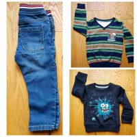 ☆NEU☆ 92▪Jeans▪Pullover▪gestreift▪Klecks/Monster München - Ramersdorf-Perlach Vorschau