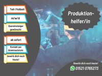 Produktionshelfer/in gesucht (m/w/d) Berlin - Charlottenburg Vorschau