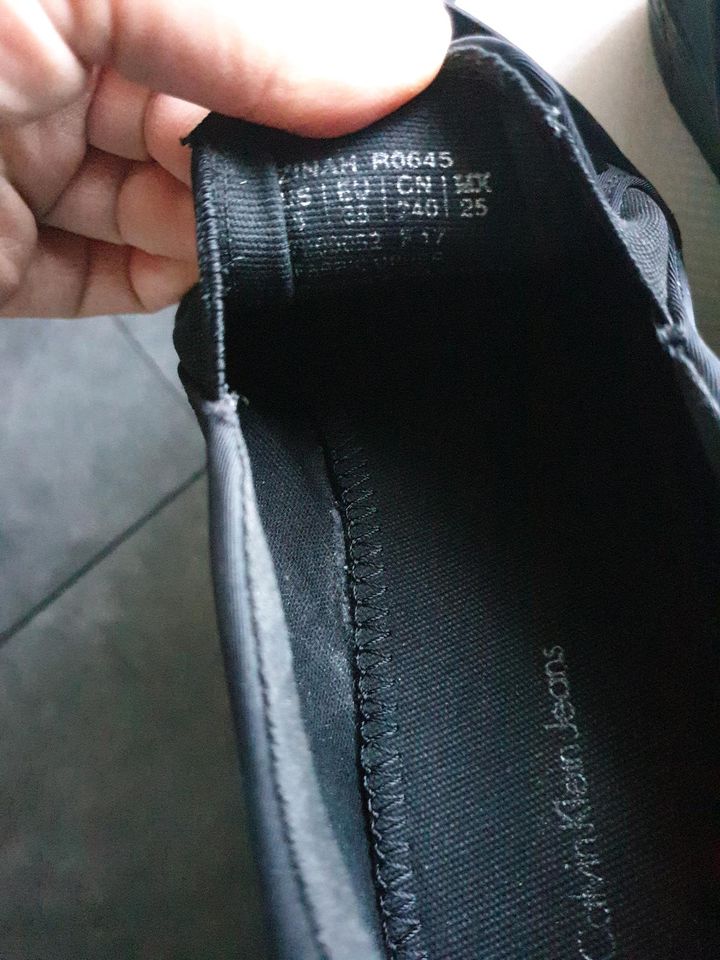 Calvin Klein Damen Plautoe Schuhe schwarz gr. 38 OVP neuwertig in Alsdorf