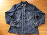 Jeans Jacke mit Knöpfen Größe 44 Hessen - Bischoffen Vorschau