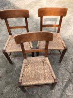 Stuhl mit Korbgeflecht Vintage Landhausstil Niedersachsen - Schneverdingen Vorschau