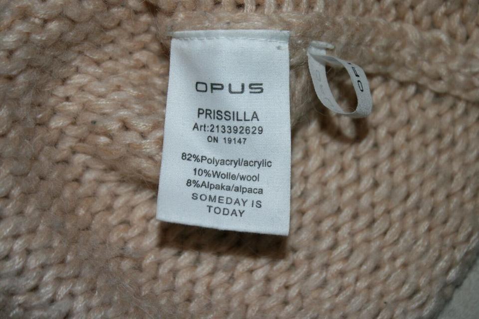 Opus Gr.38 Strick Pullover PRISSILLA mit 8% Alpaka kuschelig grob in Ascheberg