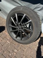 Borbet Alufelgen 7x17 mit Winterreifen 215/55 R17 Bayern - Bad Windsheim Vorschau