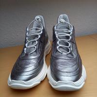högl Sneaker, silber, 37, 1 x getragen, wie NEU Baden-Württemberg - Schriesheim Vorschau