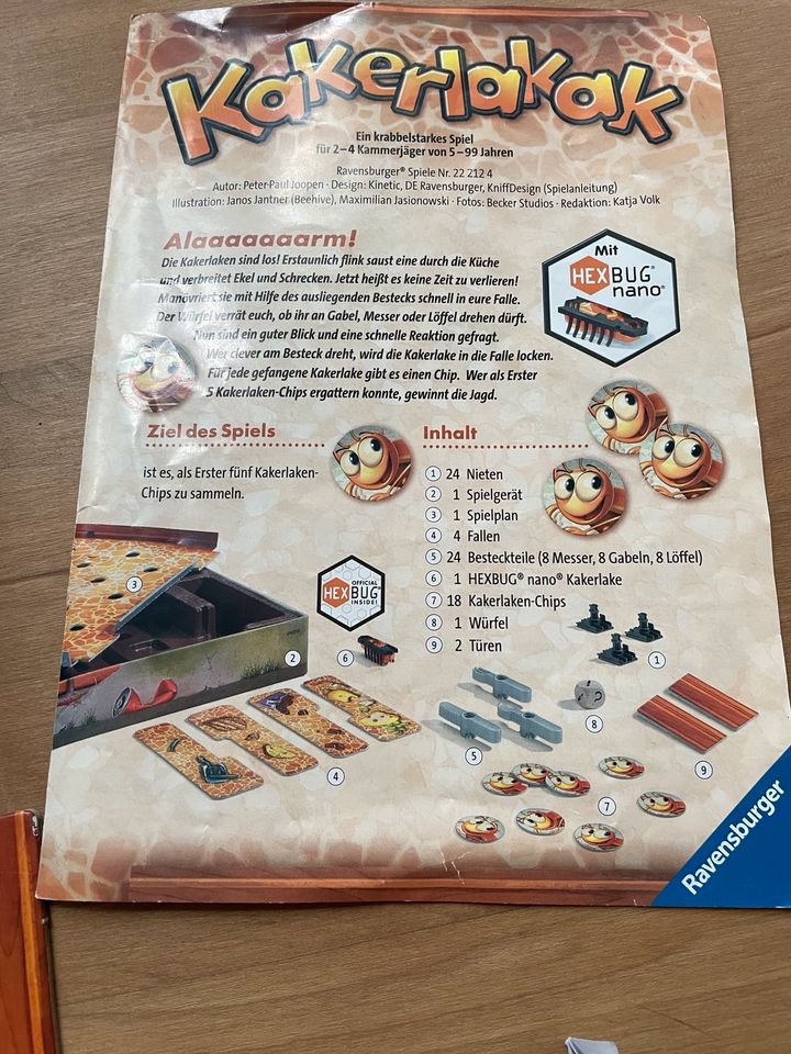 Spiel Kakerlakak Ravensburger Hexabug Nano in Hamburg