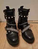 Stiefel mit Perlen Gr. 38 wie Neu Rheinland-Pfalz - Meckenheim Vorschau