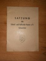 SATZUNG von 1956 des Eislauf-und Rollschuh-Verein Schweinfurt Bayern - Niederwerrn Vorschau