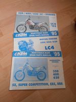 KTM LC 4 350, 400, 620 SX & Enduro  Buch & Teilekatalog Saarland - Eppelborn Vorschau