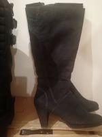 Stiefel Gr.39 gefüttert Langschaft schwarz Leder, braun Gr.39 Schleswig-Holstein - Trittau Vorschau