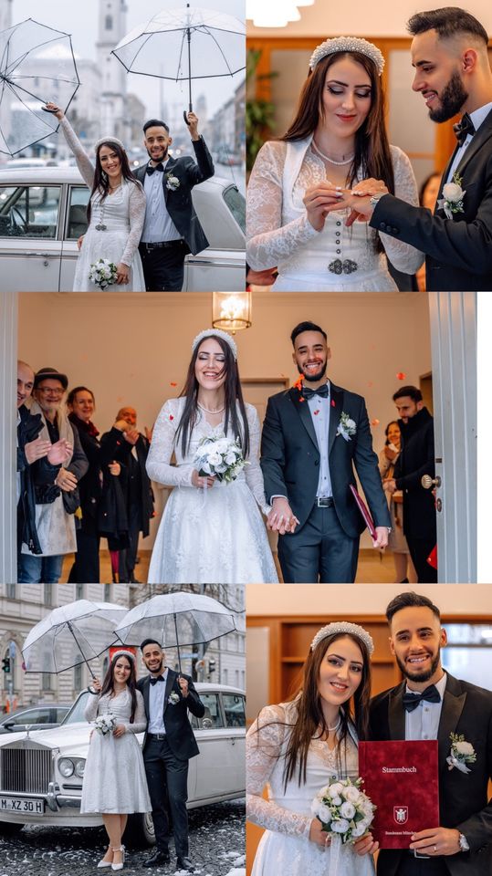 Hochzeitsfotograf Weddingphotographer Standesamt Taufe in München