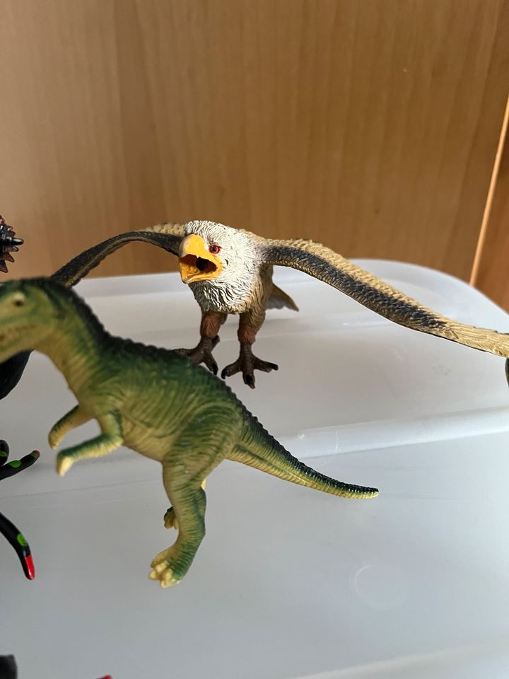 Spielfiguren•Drachen•Dino•groß•u.a.Schleich, sehr guter Zustand in Rostock