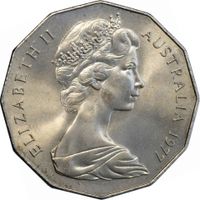 Australian 50 cent 1977 Silver Jubilee Münze Nordrhein-Westfalen - Weilerswist Vorschau