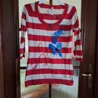 Desigual Shirt gestreift rot weiß Gr. XL Mecklenburg-Vorpommern - Anklam Vorschau