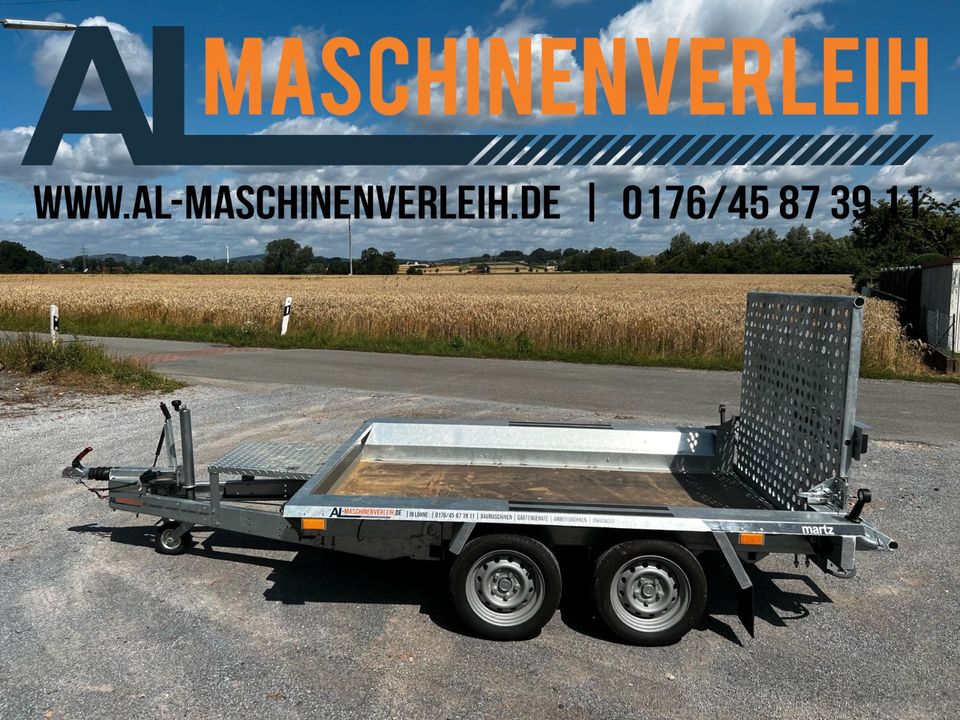 ❗️ Vermiete Baumaschinenanhänger 2,7t mieten – leihen ❗ in Löhne