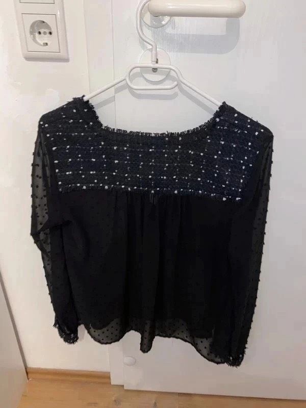 Zara Bluse schwarz in Solingen