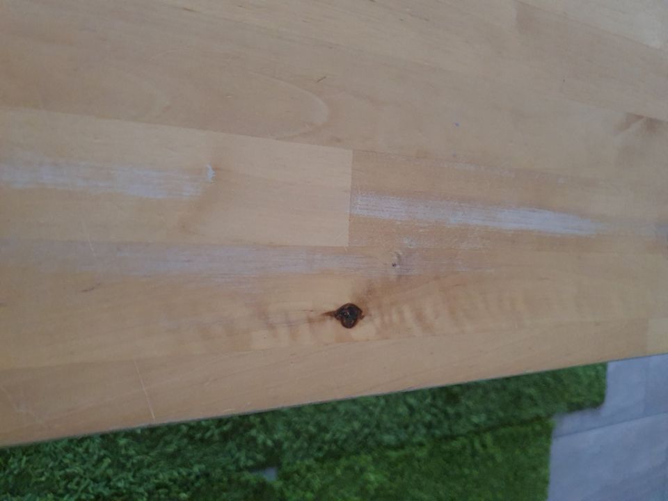 2von2 Tisch Holz Ahorn, lasiert,massiv,Ikea NORDEN,135x74 in Braunschweig