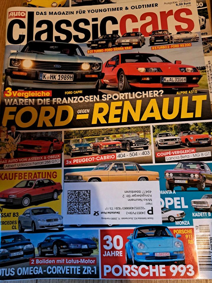 14 Zeitschriften classic cars in Ibbenbüren
